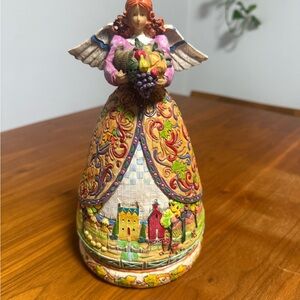 Jim Shore 2005 Heartwood Creek #4004666 “Bountiful Angel” Enesco